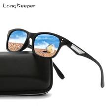 Gafas de sol polarizadas Retro para hombre, lentes de sol clásicas de diseñador de marca para conducir, montura negra, UV400 2024 - compra barato