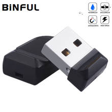 BiNFUL-unidad Flash Super Mini Usb, Pen Drive de 32GB, tarjeta de memoria Flash USB 2,0, 4GB, 8GB, 16GB, 64G, disco U 2024 - compra barato