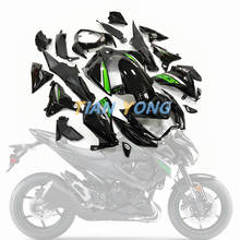 Kit de carenados de plástico ABS para motocicleta, Kit de inyección de alta calidad, color verde y negro, para Kawasaki Z800 13-16 2013 2014 2015 2016 2024 - compra barato