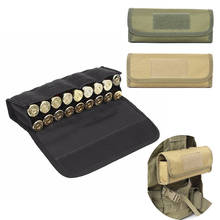 Tactical 18 Rounds Shotgun Shell Holder Molle Ammo Pouch Bag for 12 Gauge 20GA Bandolier Cartridge Holder Magazine Pouches 2024 - buy cheap