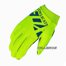 Fluorescent Green Raner Gel MX DH Gloves Motocross Off-Road Bicycle Dirtbike Racing MTB 2024 - buy cheap