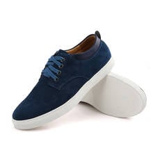 Zapatos informales de ante para hombre, zapatillas deportivas de piel de vaca para primavera, talla 38, 39, 40, 41, 42, 43, 44, 46, 47, 48, 49, 2021 2024 - compra barato