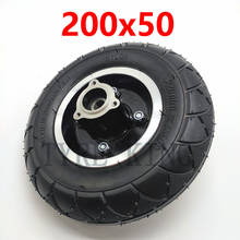 Neumáticos para patinete eléctrico, llantas de aleación de aluminio con cubo de rueda de 8 pulgadas, inflado para vehículo eléctrico, 200x50 2024 - compra barato
