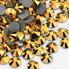 Glitter Crystal Hot Fix Rhinestones For Decoration Crafts Jewelry Making Iron On Garment AB Crystal Rhinestones DIY 1440 Pcs 2024 - buy cheap