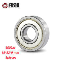 6002ZZ Bearing 15*32*9 mm ABEC-3 ( 8 PCS ) For Blower Vacuums Saw Trimmer Deep Groove 6002 Z ZZ Ball Bearings 6002Z 2024 - buy cheap