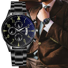 Mens Watch Men Brand SOXY Stainless Steel Male Clock Luminous Quartz Watch for Man Wrist Watches With Calendar Relogio Masculino 2024 - buy cheap