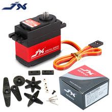 JX PDI-6209MG-Servo de Metal Digital con caja de aluminio, engranaje de Metal de 4,8 KG, 9,35 V-6V, de control remoto para coche 1/10, camión, Robot de juguete 2024 - compra barato