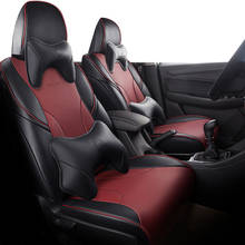 Red Car seat cover For bmw f10 x3 e83 e36 e39 f10 x5 e53 f15 x6 e71 e83 e90 g30 e46 x3 f25 f34 f25 e34 f15 f11e60 x1 accessories 2024 - buy cheap