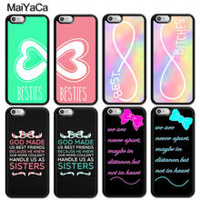 Quote Besties Infinity  Best Friends BFF Matching Phone Case For iPhone 13 12 Pro Max mini 11 Pro Max XS X XR 7 8 Plus SE Coque 2024 - buy cheap
