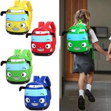 Mochila infantil de ônibus 3d, mochila adorável de eva de náilon durável para jardim de infância, mochila escolar com zíper, meninos e meninas 2024 - compre barato