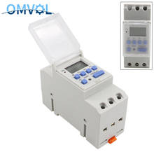 Electronic Weekly 7 Days Programmable Digital TIME SWITCH Relay Timer Control AC 220V 16A Din Rail Mount THC15A 2024 - buy cheap