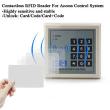 Teclado de Control de acceso para 2000 usuarios, 125KHz, contraseña de entrada de puerta, abridor de puerta, cerradura con tarjeta RFID 2024 - compra barato