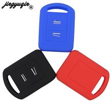 jingyuqin 2 Buttons Silicone Remote Car Key Cover Case Fob For Vauxhall Opel Corsa Agila Meriva Combo Car-Styling 2024 - buy cheap