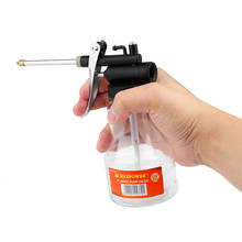 Grease Gun Oil Pump 280ml Plastic Transparent High Pressure Oiler Manual Oiling Gun Lubrication Oil Can Bottle With Rigid Spout 2024 - buy cheap