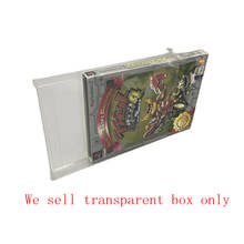 10pcs Clear transparent box  for  PS2   game card  collection display   storage 1CD PET  protective box 2024 - buy cheap