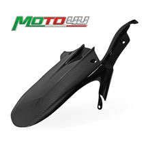 New 100% Carbon Fiber Rear Fender Hugger Mudguard Cover Motorcycle Tire protection For Ducati Multistrada 950 1260 2018 2019 2024 - buy cheap