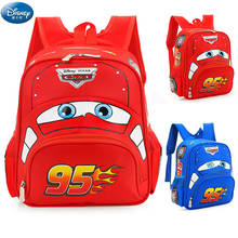 Original Disney Car Mobilization Children's Bag Kindergarten Baby Children Safety Backpack Primary School Students School Bag 2024 - buy cheap