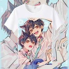2020 Toilet-Bound Jibaku Shounen Hanako Kun Cosplay T Shirt Nene Yashiro Summer T-Shirt Anime Top Tee Halloween Cosplay Costume 2024 - buy cheap