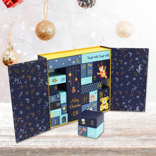 Christmas Advent Calendar Box DIY Paper Gift Boxes Countdown 24 Drawers Cabinet Best Gifts for for Girl Boy Friend navidad 2021 2024 - buy cheap