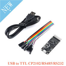 USB to TTL CP2102 RS485 RS232 Serial Port Module 10 in 1 Converter Connector Module Board UART STC Download Cable 2024 - buy cheap