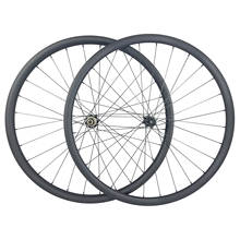 1280g 29er MTB XC 34mm hookless 30mm width straight pull light carbon wheelset D411SB D412SB 6 bolt center lock 24H disc wheels 2024 - buy cheap