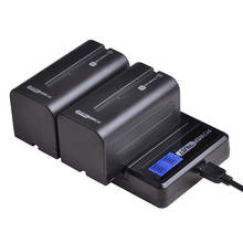 NP-F750 5200mAh NP-F770 Battery and Charger for Sony NP-F970 NP-F960 CCD-TRV215 CCD-TR917 CCD-TR315 HDR-FX1000 HDR-FX7 HVR-V1U 2024 - buy cheap