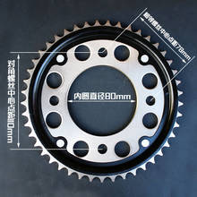 FOR HONDA CB190R CBF190X CB190 F—Brazil 43-45 Teeth Motorcycle Rear sprocket 428chain back gear Sprockets 2024 - buy cheap