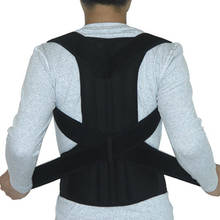 Men & Women Adjustable Adult Corset Back Posture Corrector Therapy Shoulder Lumbar Brace Spine Support Belt Back Support 2024 - buy cheap