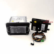 Reproductor de CD RCD510, Radio 56D 035 190 A + 9W2, módulo Bluetooth 1K8035730D + arnés de micrófono para VW Jetta Tiguan Passat RCD510, nuevo 2024 - compra barato