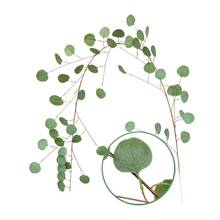 2m Artificial Eucalyptus Leaves Vine Plant Leaves Garland Home Garden Wall Wedding Party Table Decoration Green 2024 - buy cheap