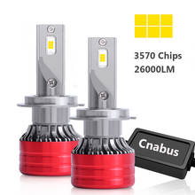 2Pcs Car Headlight CANBUS 26000LM 80W H4 LED Headlight H7 H1 H8 H9 H11 9005 HB3 9006 HB4 6000K Auto Headlamp Light Bulbs 2024 - buy cheap