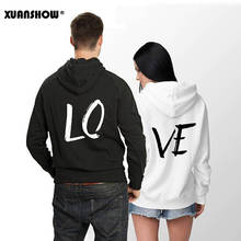 XUANSHOW 2020 New Valentine Couples Clothes  Spring Autumn Hoodies Love Long Sleeve Men/Women Hoodies Sweatshirts 2024 - buy cheap