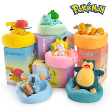 Figuras de acción de Pokémon, Pikachu, Charmander, Squirtle, Bulbasaur, modelo de PVC, regalo para niños y niñas 2024 - compra barato