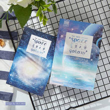 Tarjeta de felicitación de cielo estrellado de ensueño, conjunto de 30 hojas de tarjetas de mensaje de galaxia espacial, regalo de cumpleaños 2024 - compra barato