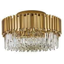 Luxury Crystal Ceiling  for Living Room Modern Gold Round Lamp Led Home Interior Lighting Fixtures 2024 - buy cheap