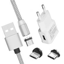 Cable de carga magnético para Samsung Galaxy, adaptador de carga para teléfono Samsung Galaxy S8, A51, A50, A52, A72, 5G, A12, A02S, A10, Cargador usb tipo C 2024 - compra barato