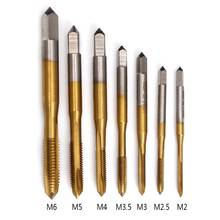 M2/M2.5/M3/M3.5/M4/M5/M6 HSS Metric Straight Flute Thread Screw Tap Plug Tap 2024 - buy cheap