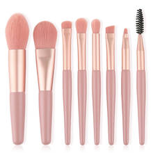 8 Pcs SestMakeup Brushes Tool Set Cosmetic Powder Eye Shadow Foundation Blush Blending Beauty Make Up Brush Maquiagem 2024 - buy cheap