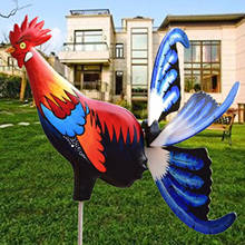 Moinho de vento para pássaros, ornamento pneumático para decoração de jardim à prova d'água, série asuka 2024 - compre barato