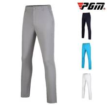 Pgm мужские летние дышащие штаны для гольфа, эластичные мягкие брюки для гольфа, мужские эластичные повседневные спортивные штаны, одежда для гольфа D0774 2024 - купить недорого