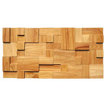 1 коробка, 6 шт., 30x60 см, Резиновая деревянная мозаика, креативный стиль, декоративная настенная панель, 3D Рисунок, деревянная мозаика, напольная плитка 2024 - купить недорого