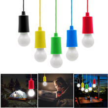 1/5/10/20Pcs Portable Pull Cord Light Bulb Hanging Lamp Battery Powered Camping Tent Hiking Energy Saving Lamp LED Night Light 2024 - buy cheap