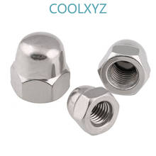 304 Stainless Steel Cap Nut Reverse cap nut left hand nut 5PCS 2024 - buy cheap