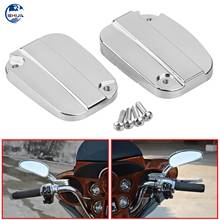 2Pcs Brake Clutch Master Cylinder Cover For Harley Electra Road Street Tri Glide Night Rod Special VRSCDX V Rod Muscle VRSCF 2024 - buy cheap