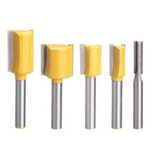 Set Of 5 Piece Straight Dado Router Bit Set Carbide Wood Milling Cutter Tools,Cutting Diameter 1/4 Inch,3/8 Inch,1/2 Inch,5/8 In 2024 - buy cheap