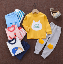 Toddler Pajamas Baby Clothing Set Kids Dinosaur Cartoon Pijamas Sleepwear Winter Cotton Nightwear Boys Girls Animal Pyjamas Set 2024 - buy cheap