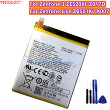 Batería C11P1601 de alta calidad para ASUS Zenfone 3 ZE520KL Z017D LIVE ZB501KL A007, batería de 2650mAh, nueva 2024 - compra barato