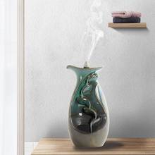 Ceramic Incense Waterfall Backflow Incense Burner Holder Aromas Diffuser Home Ornament Table Decoration Craft 2024 - buy cheap
