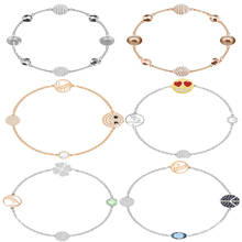 2020 nova alta qualidade amor luxo boho encantos pulseiras para as mulheres melhor presente 2024 - compre barato