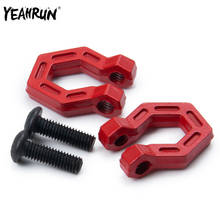 Yeahrun 1 par de acessórios para carro, peças de gancho para reboque de metal, para modelos 1/10, axial, scx10, 90046, tamiya cc01, rc crawler 2024 - compre barato